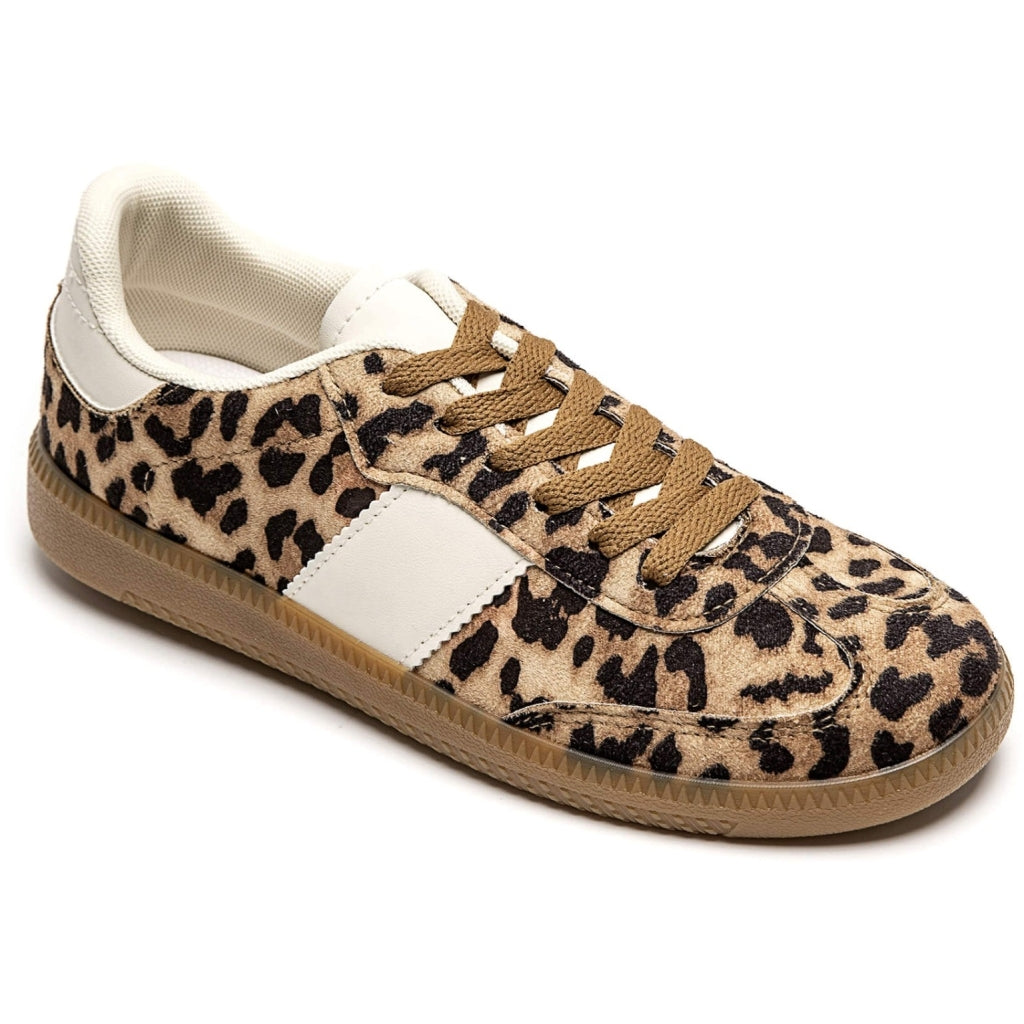 Elie Dame Sneakers 8965 Leopard - Trendy og Komfortable!