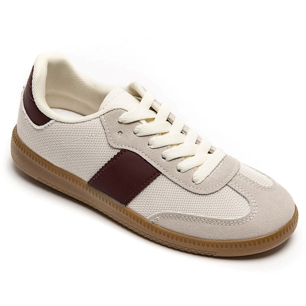 Elie Dame Sneakers 8965 i Vinrød – Stil og Komfort!