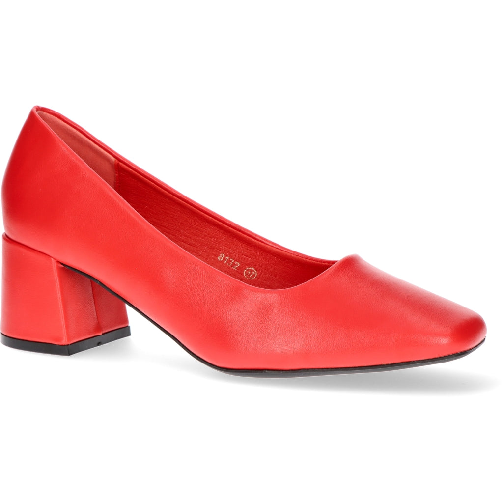 Elle Sandaler 8132 i Rød – Elegant Stilet Udsalg