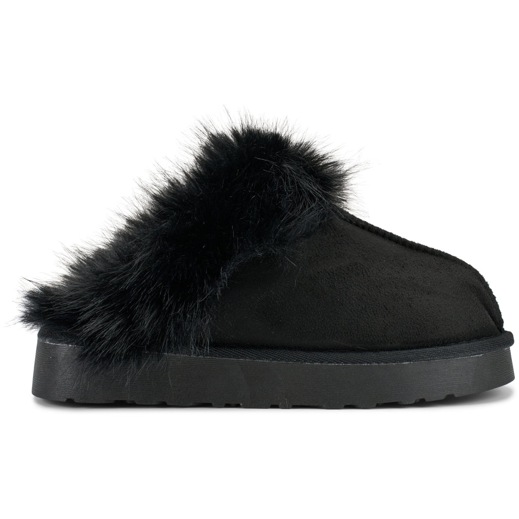 Emilia Dame Hjemmesko Yl 322 Sort – Fantastisk Tilbud!