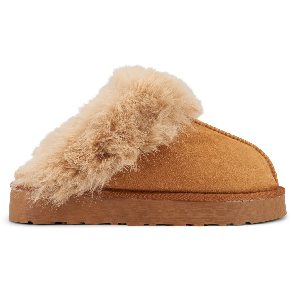 Emilia Dame Hjemmesko YL 322 i Camel – Fantastisk Tilbud!