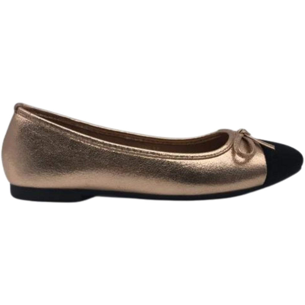 Filippa Ballerina Sko 1785 Champagne – Udsalg! Elegant Stil!