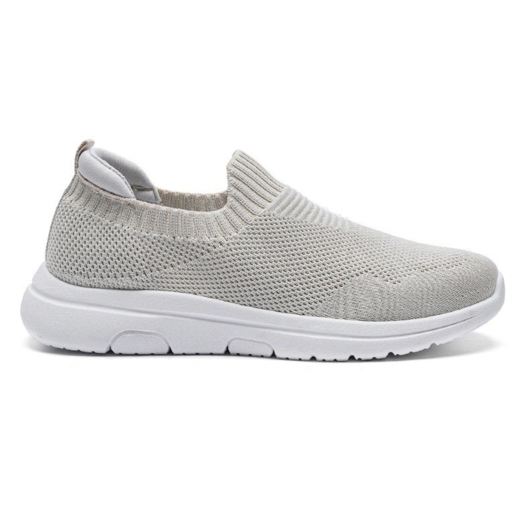 Frede Dame Sneakers Vg182 – Beige Slip-in Tilbud!
