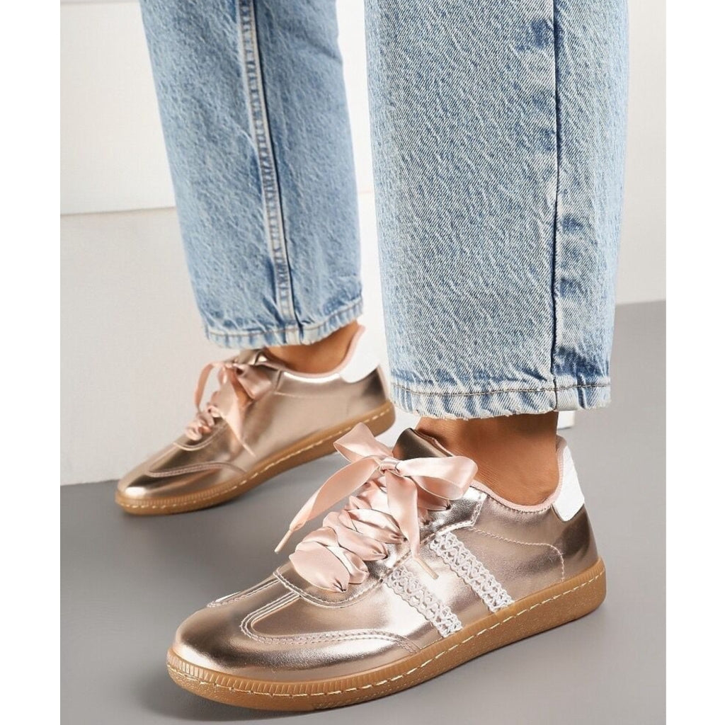 Gloria Dame Sneakers A 110 Champagne – Fantastisk Tilbud!