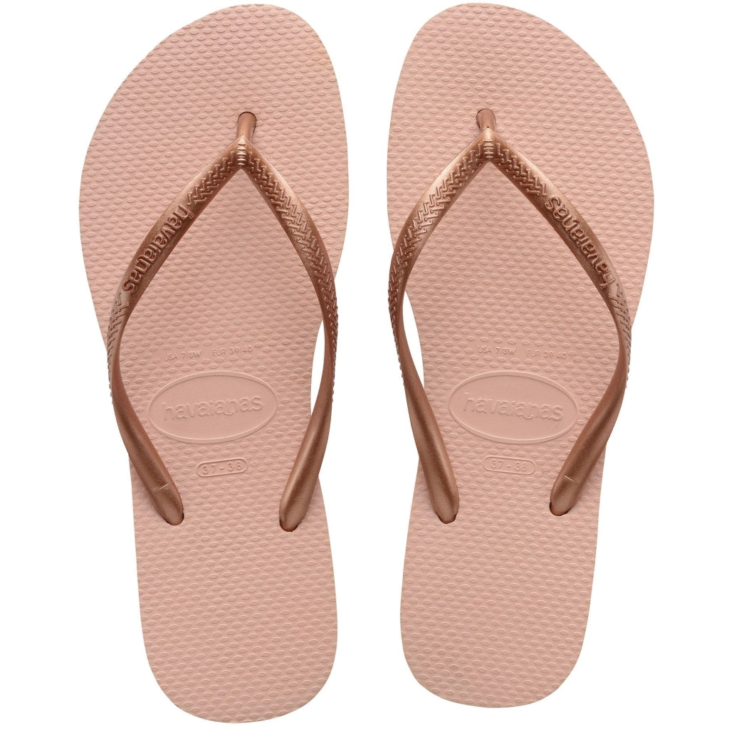 Havaianas Slim Slippers - Balletrose til Kvinder, Udsalg!
