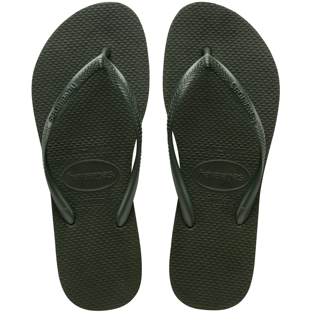 Havaianas Slim Slippers – Olivengrøn til varme dage