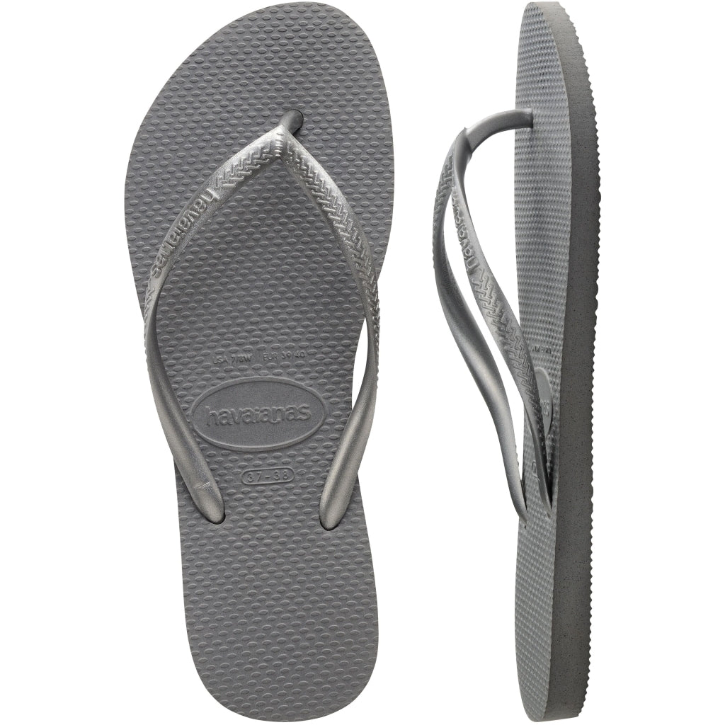 Havaianas Slim Stålgrå Sandaler – Elegance til Black Friday!