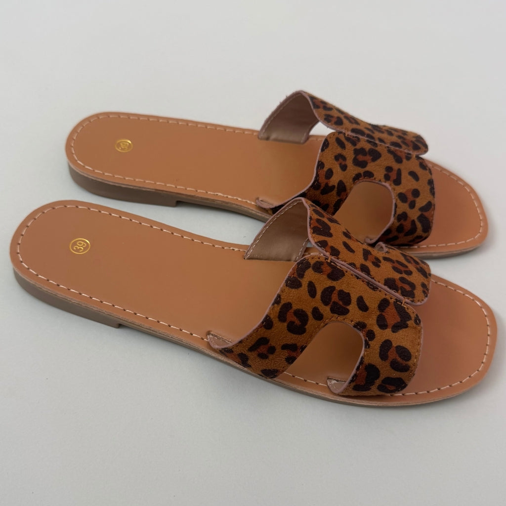 Havanna Dame Sandaler M65b Leopard - Sommerens Must-Have!