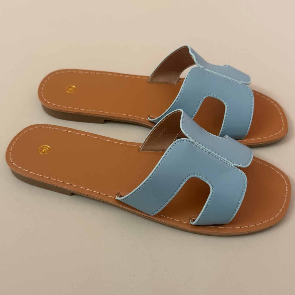 Havanna Dame Sandaler M65b i Lys Blå – Sommerudsalg!