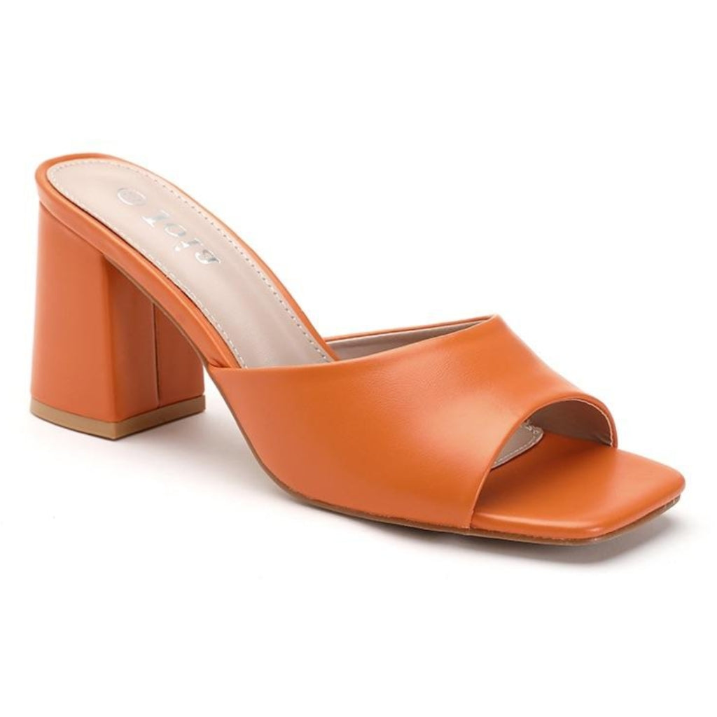 Elegant Orange Stiletter til Kvinder – Fantastisk Udsalg!