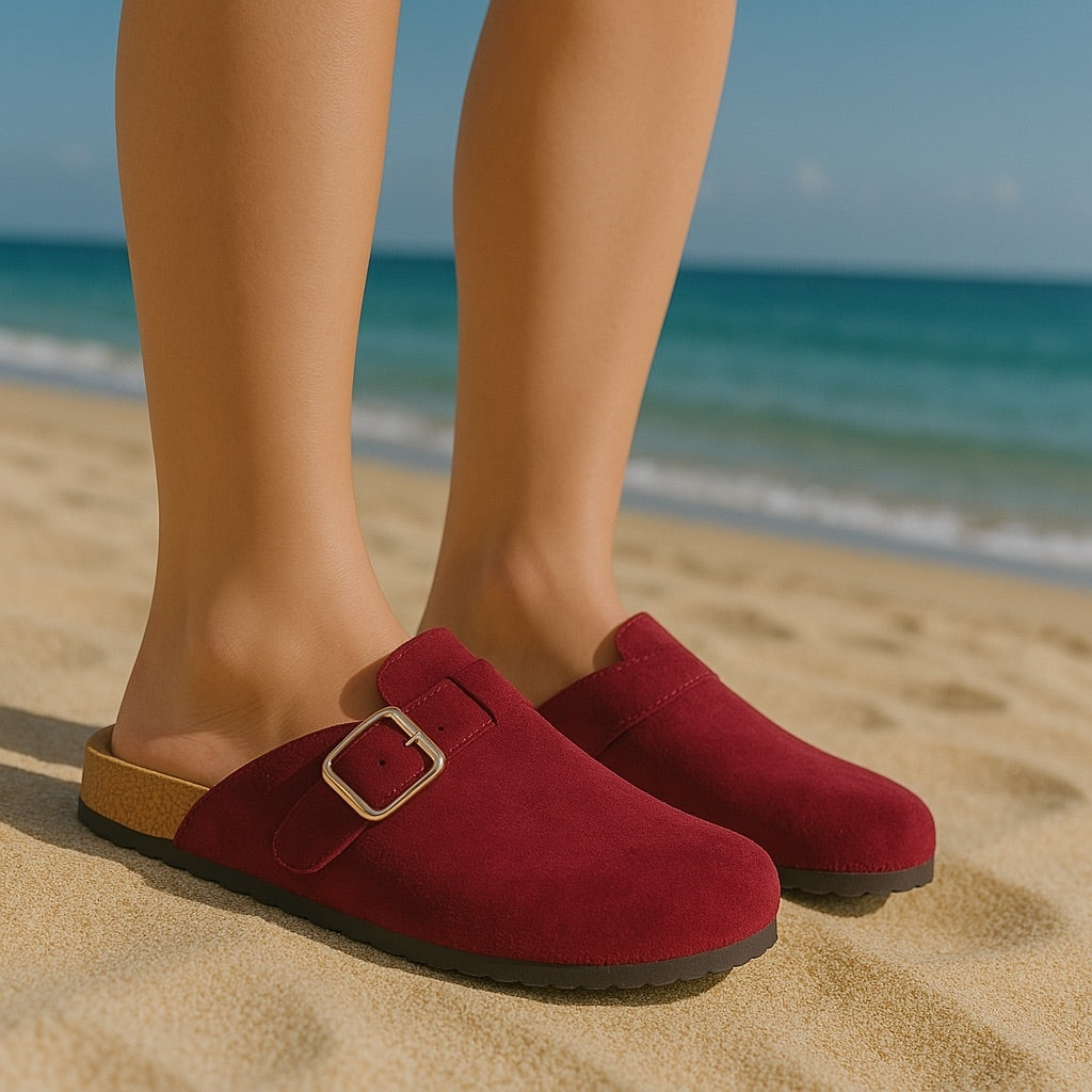 Isabella Dame Sandaler Dm405 i Bordeaux – Sommerens Must-Have!