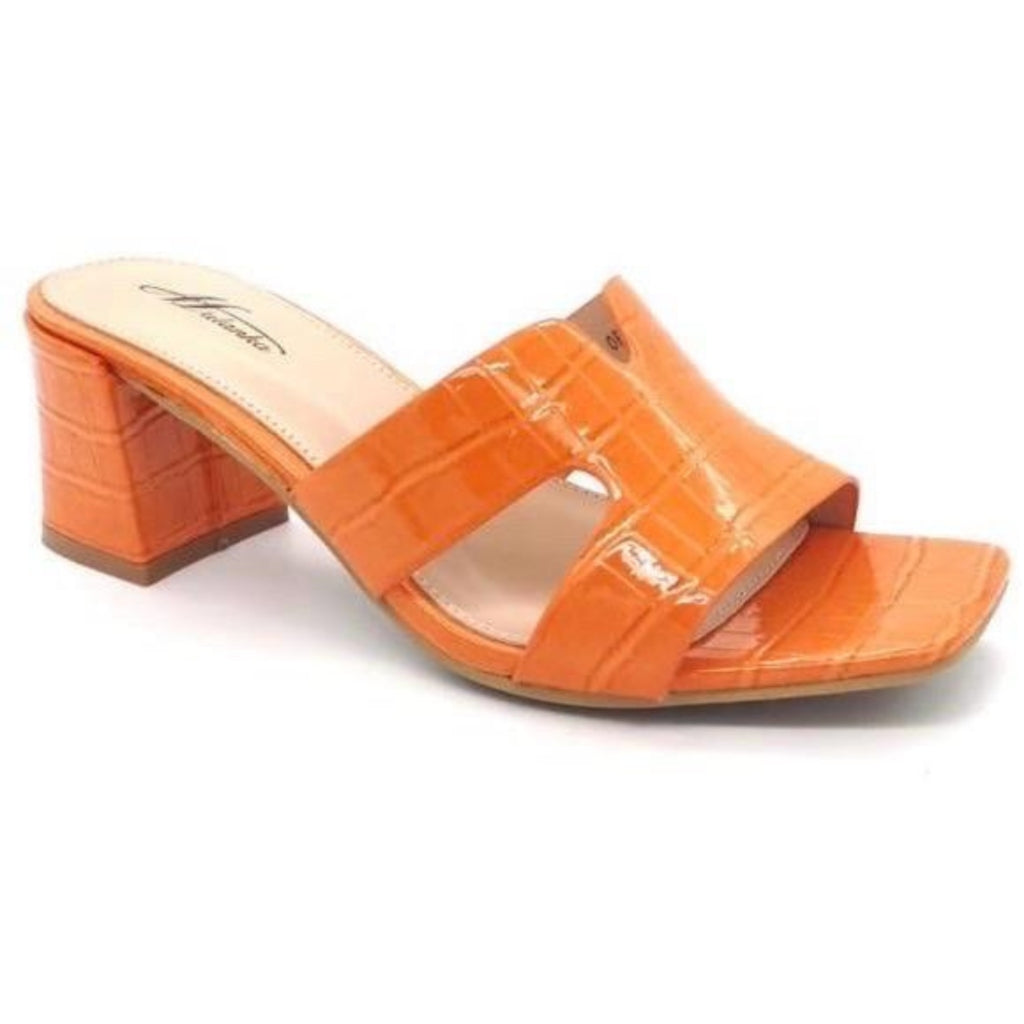Elegant Orange Stiletter til Dame - Sommerudsalg!
