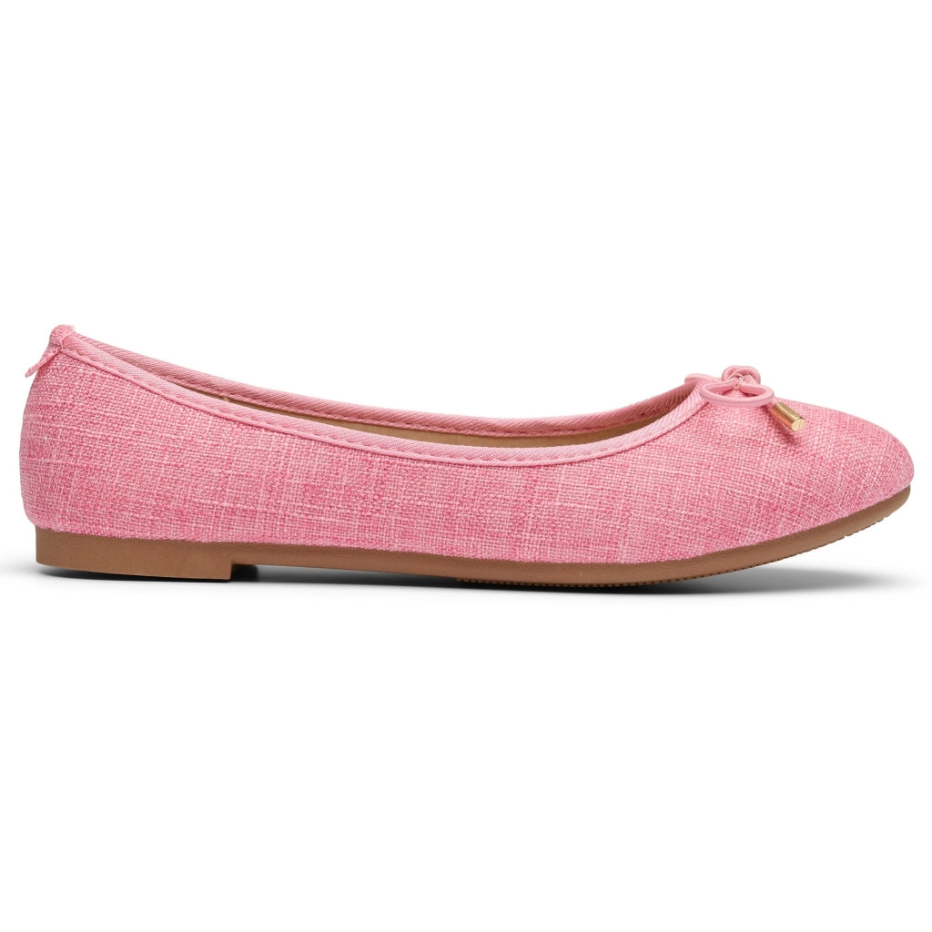 Joanna Ballerina Sko i Fuxia - Stilfuld og Komfortabel!