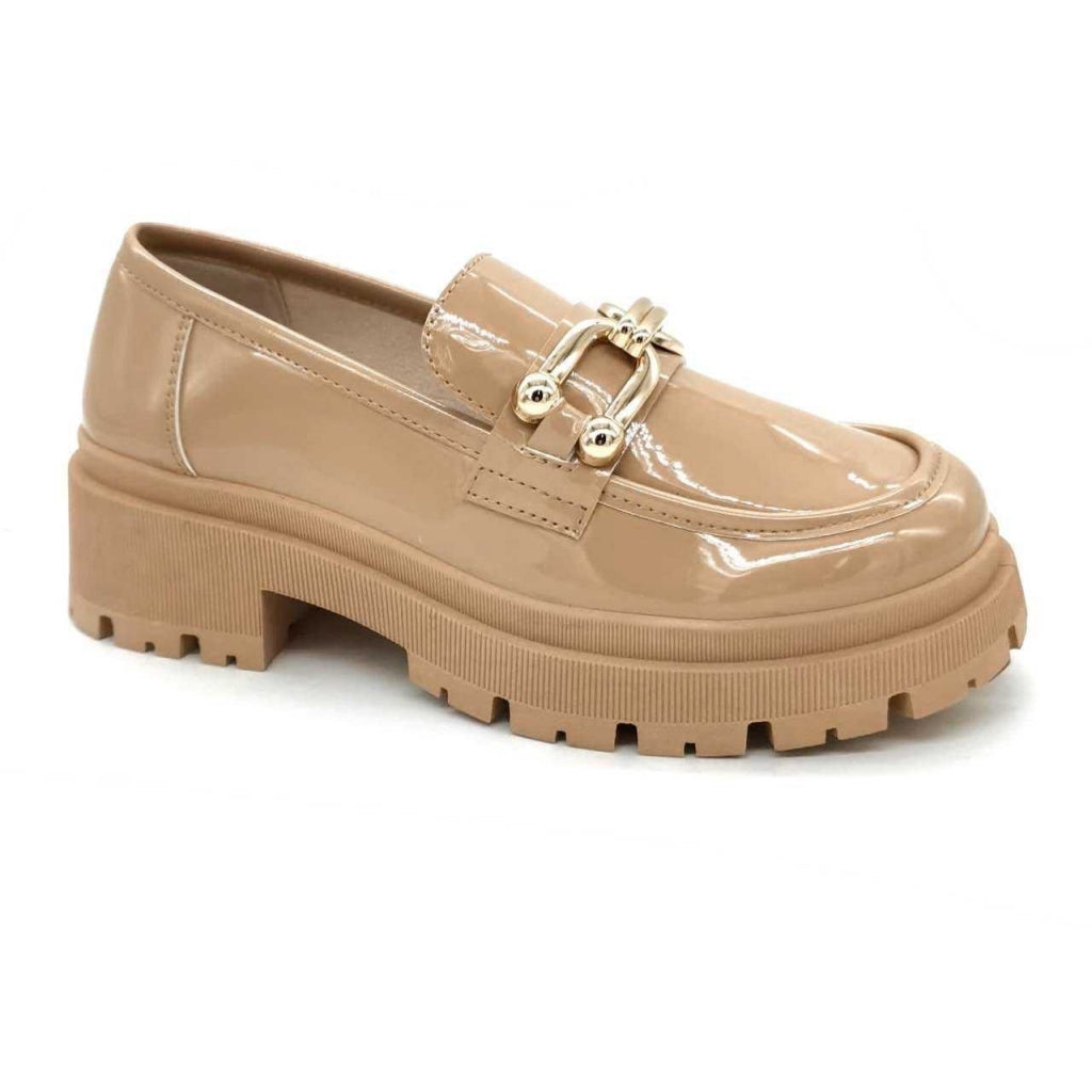 Trendy Kaki Dame Loafers – Stilfuld Komfort til Alle Anledninger!
