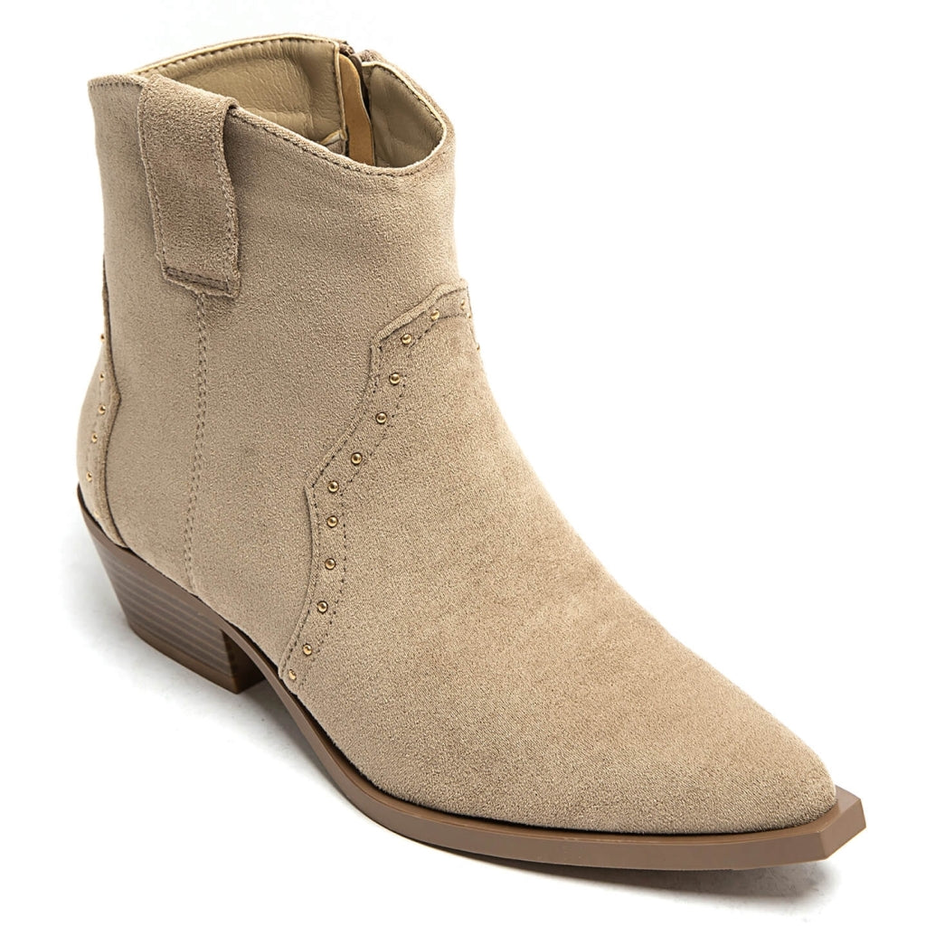 Jolene Kaki Cowboystøvler til Damer – Stilfulde og Komfortable!