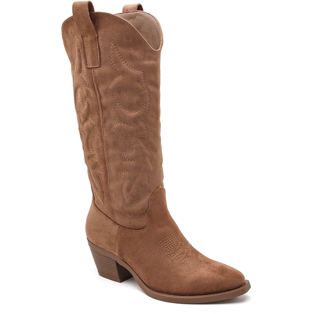 Lara Dame Støvler 7689a i Camel – Singles Day Tilbud!