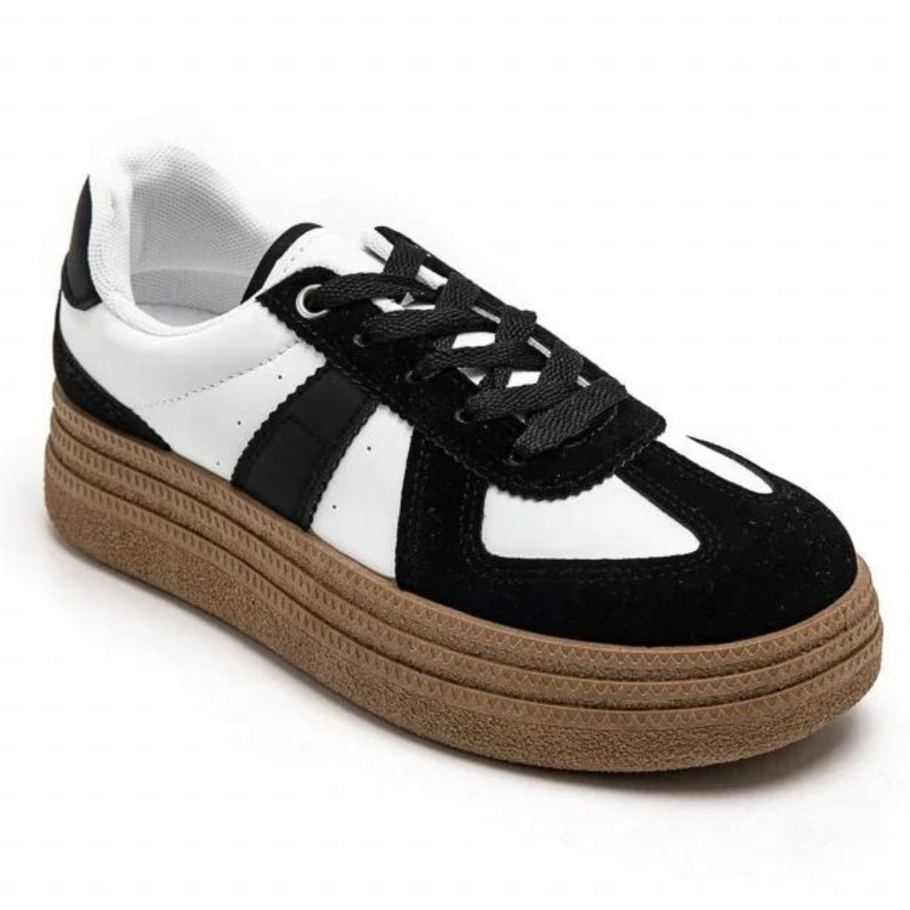 Loa Dame Sneakers 7590 – Stilfulde Plateau Sneakers på Udsalg