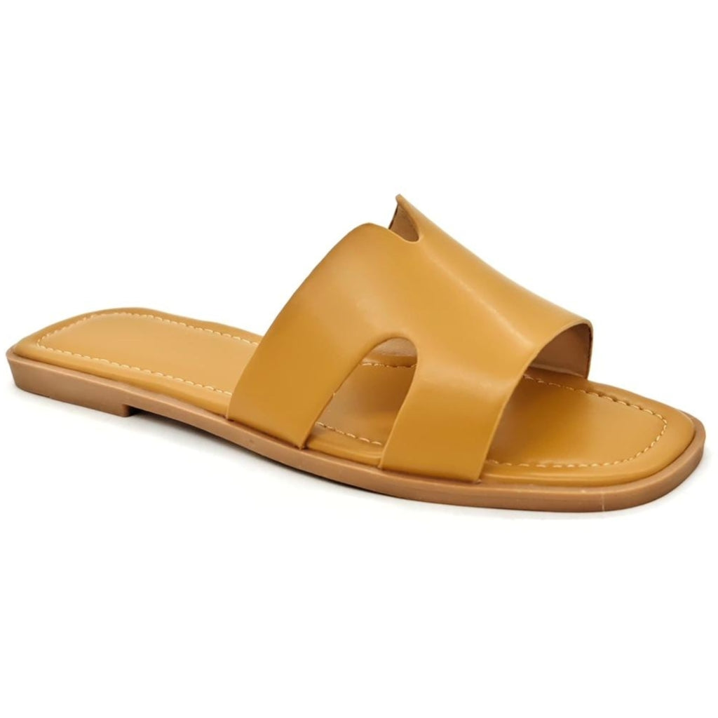 Malene Dame Sandaler Dm458 i Camel – Udsalg til Sommeren!