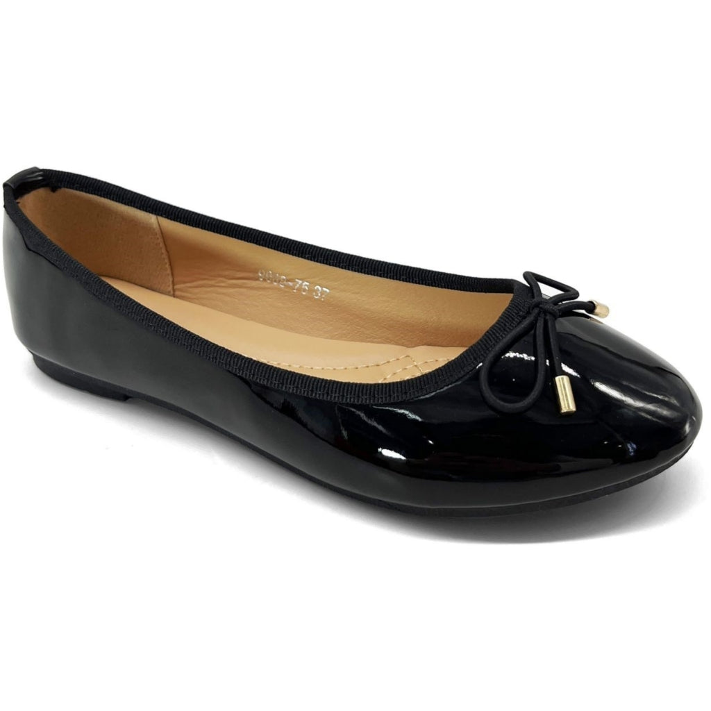 Malusine Ballerina Sko med Sløjfe - Elegant og Trendy Design