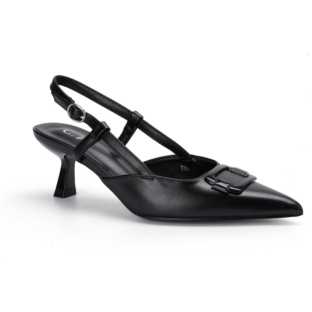 Malvina Dame Stiletter 77 589 - Sorte Tilbud!