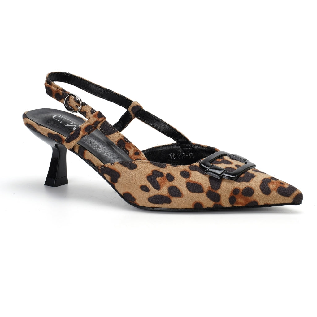 Malvina Stiletter i Leopardprint – Uovertruffen Tilbud!