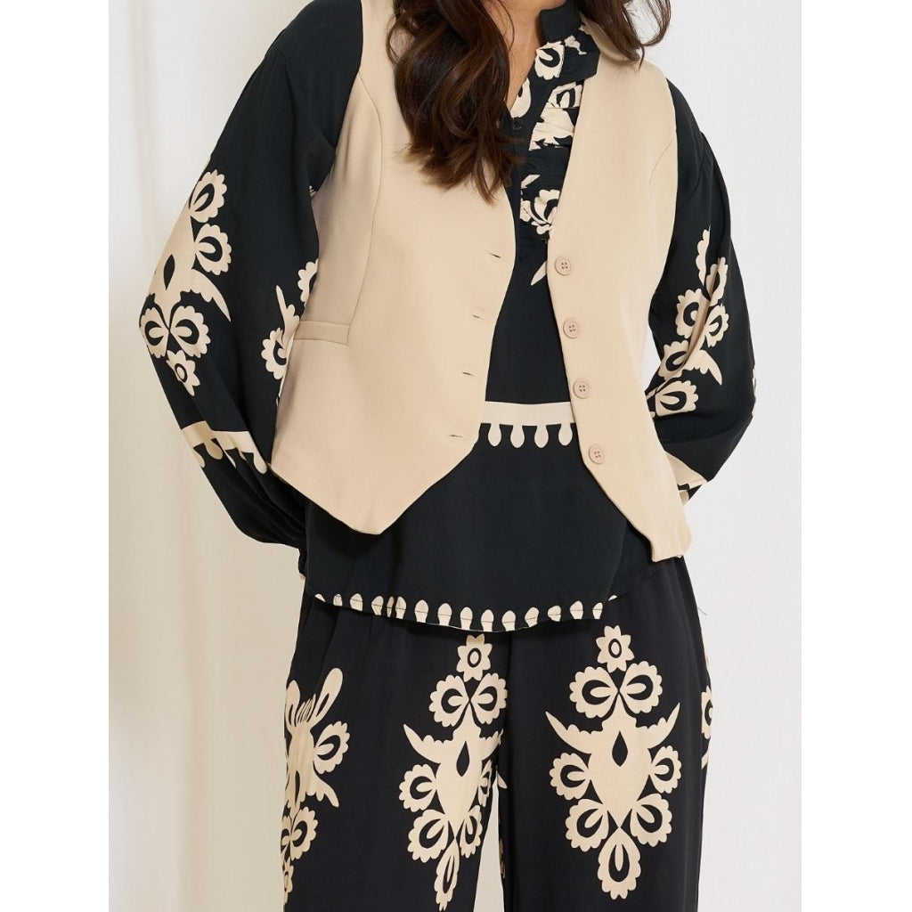 Marta Du Château Beige Dame Vest – Udsalg du ikke må gå glip af!