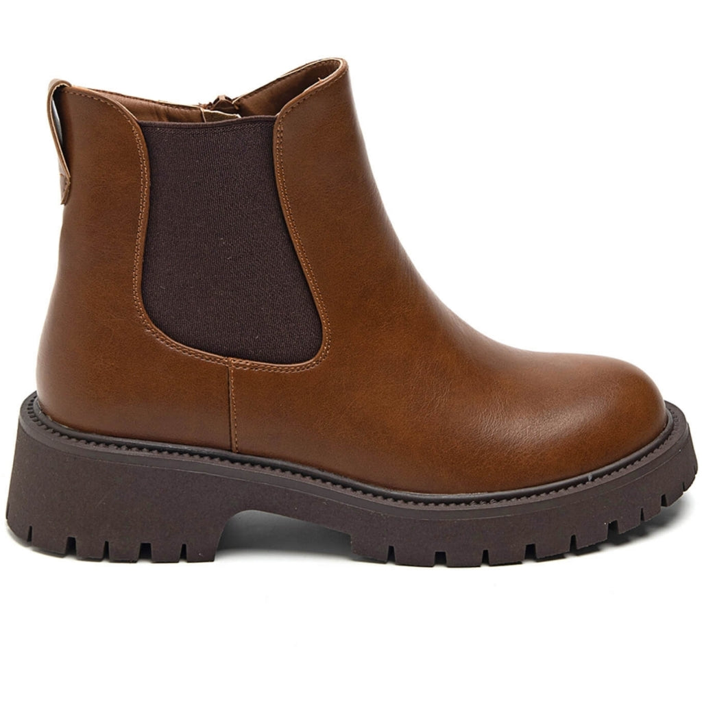 Elegant Camel Chelsea Støvler til Kvinder - Must-Have!