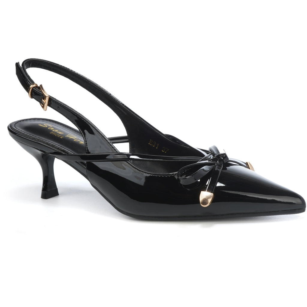 Nellie Dame Stiletter R31 i Sort – Fantastisk Tilbud!