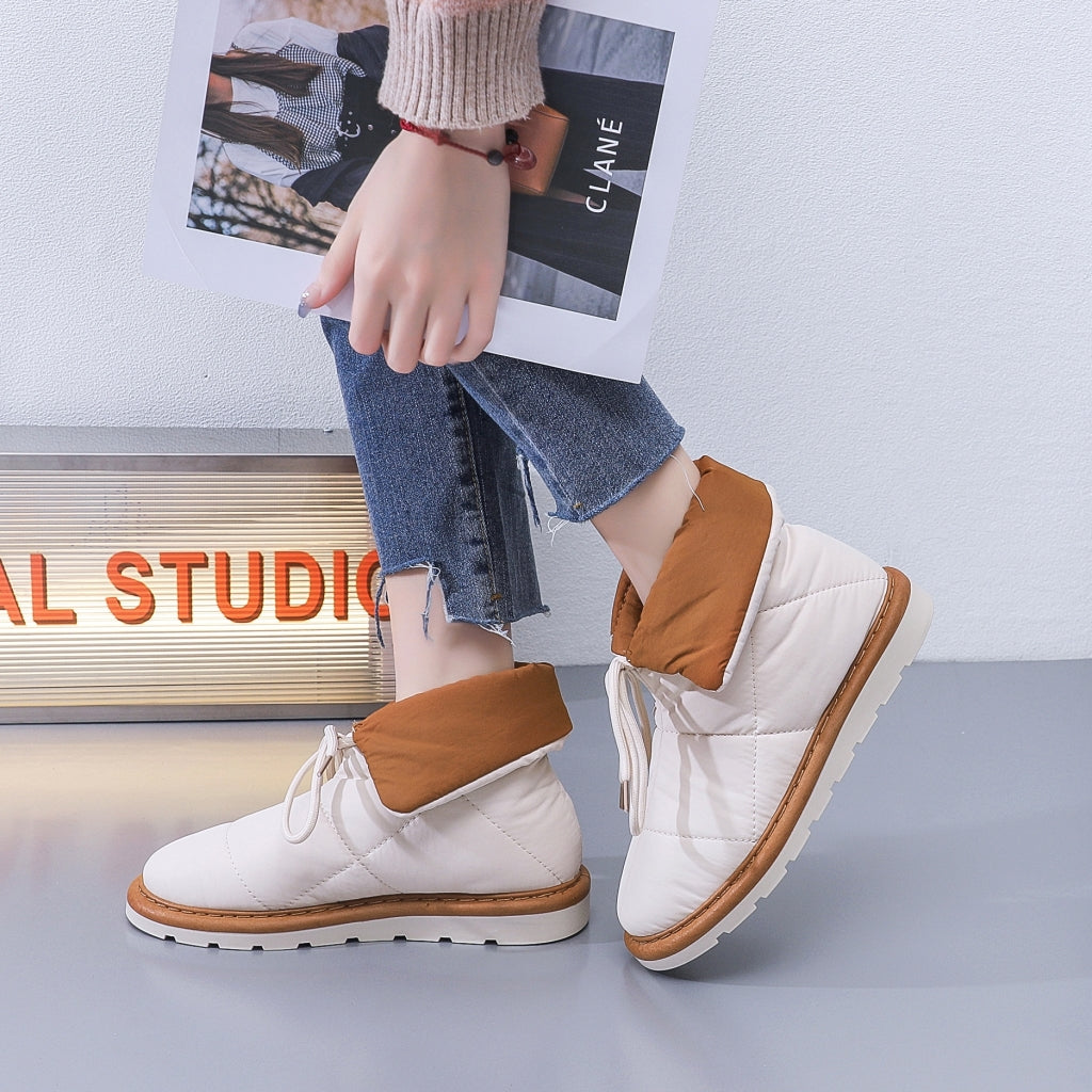 Noelle Beige Dam Støvler 6429 - Fantastisk Udsalg!