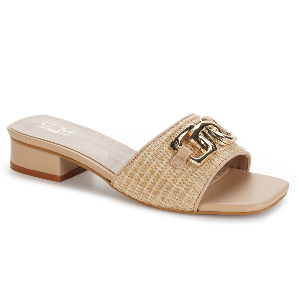 Elegant Beige Damer Sko – Komfort og Stil til Hverdagen!