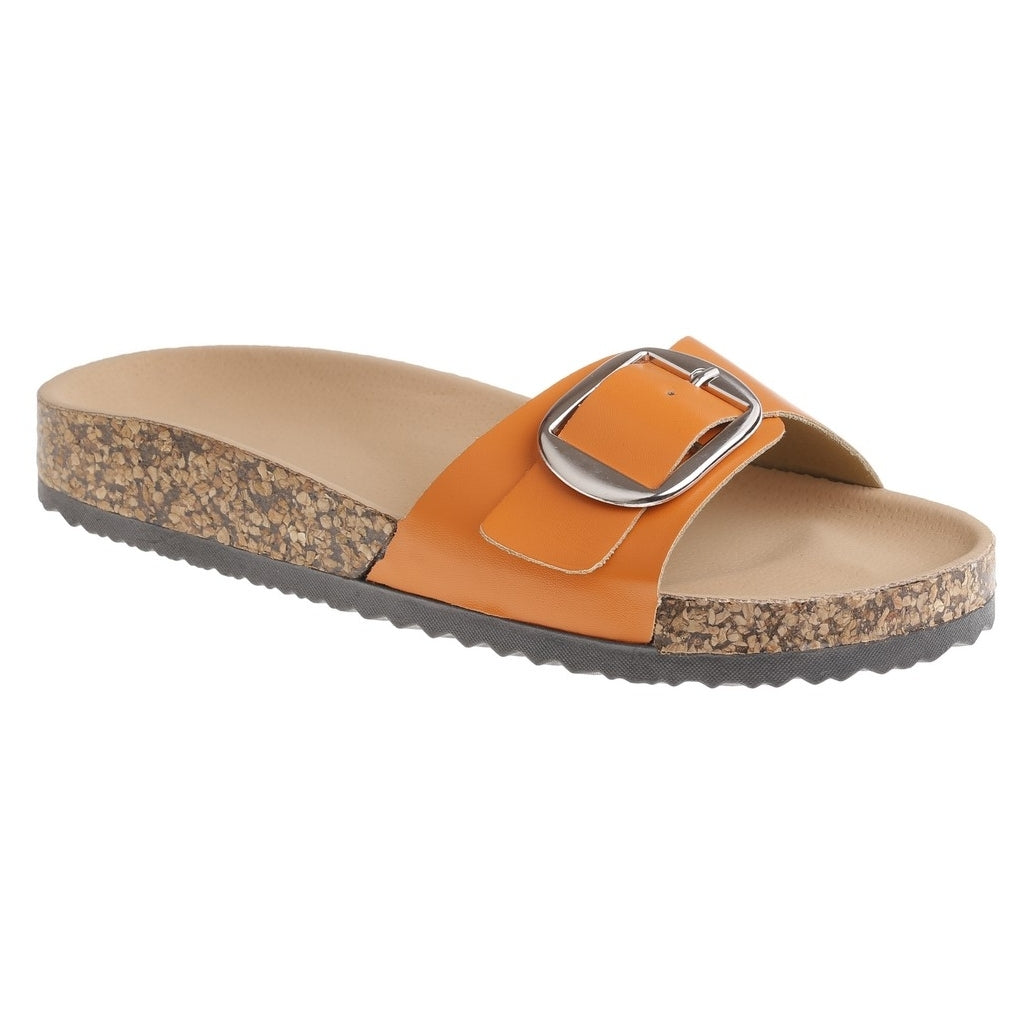 Sally Dame Sandal 2002 – Frisk Orange til Sommerudsalg!