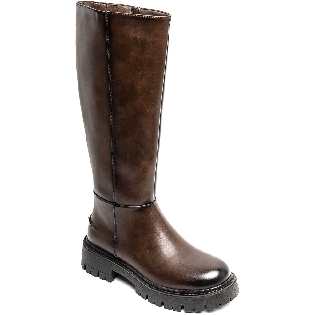 Sienna Chunky Støvler 5829 i Brun – Stilfuld til Alle Anledninger
