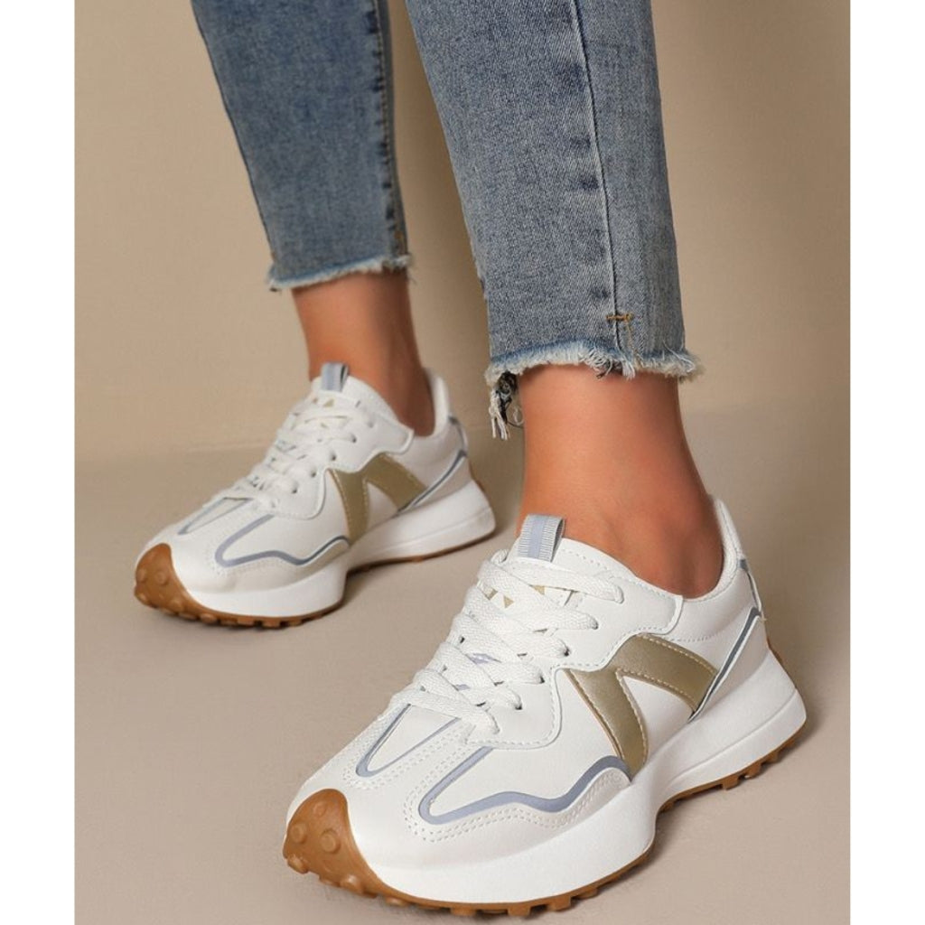 Victoria Sneakers N 2117 i Guld – Trendy og Komfortable