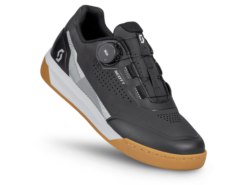 Scott Volt Evo Flat MTB Cykelsko – Sort/Hvid Tilbud