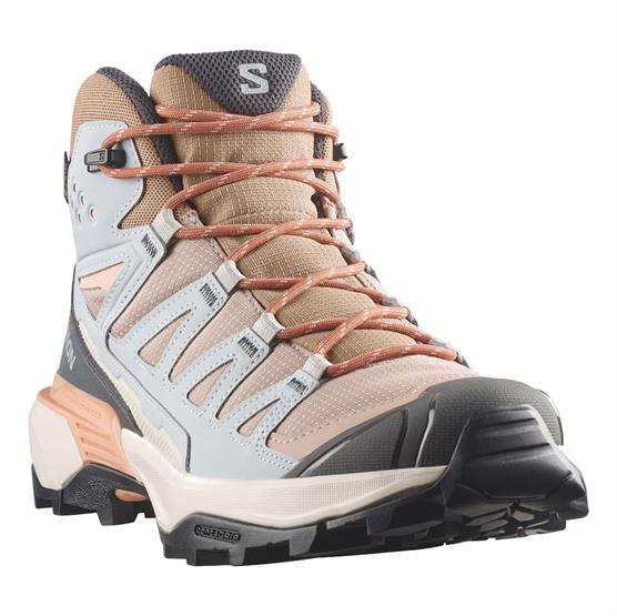 X Ultra 360 Mid Gtx Womens, Oxford Tan Pearl Blue fra Salomon