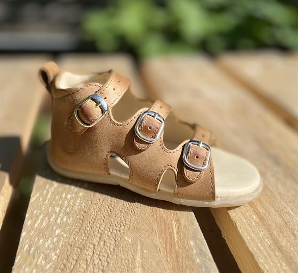 Støttende Indesandaler 'ala Babybotte' i Camel - Kvalitet!