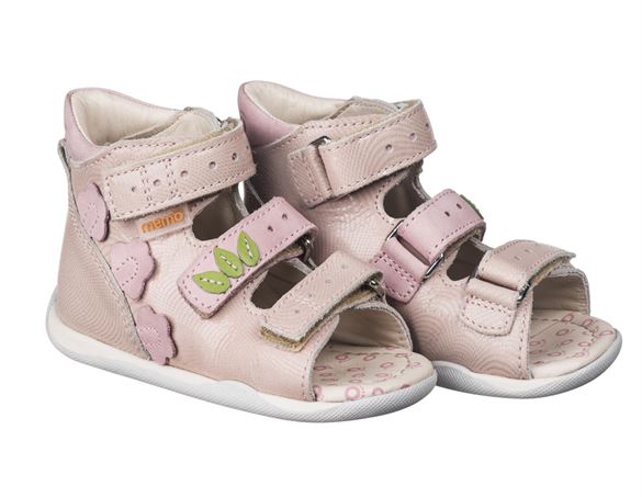 Dino Sandal, Rosa   Pigesandal Med Ekstra Støtte fra Memo