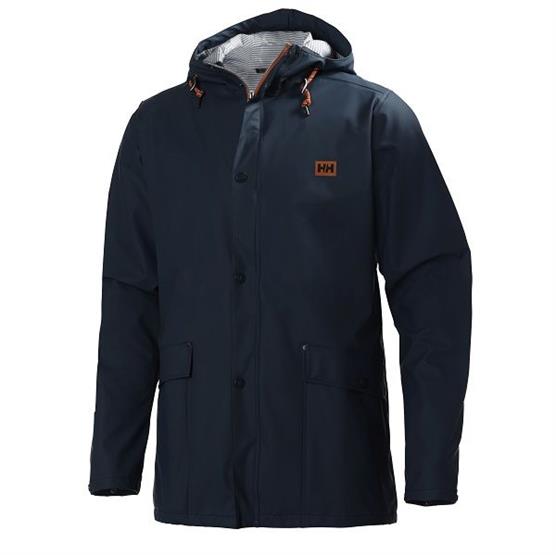 Herre Lerwick Regnjakke – 100% Vandtæt Tech Navy!