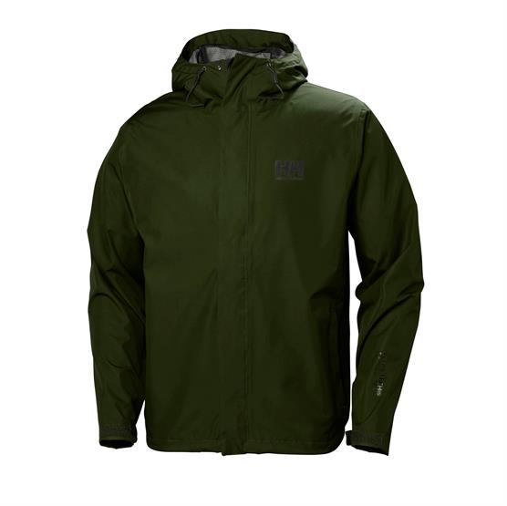 Helly Hansen Seven J Regnjakke, Forest Night – Fantastisk tilbud!