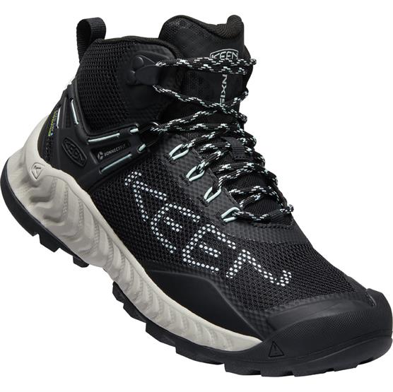 Keen Nxis Evo Mid WP Vandrestøvler – Sort/Blå Tilbud!