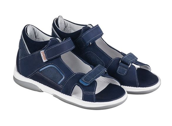Capri, Sandal, Navy   Sandal Med Ekstra Støtte fra Memo