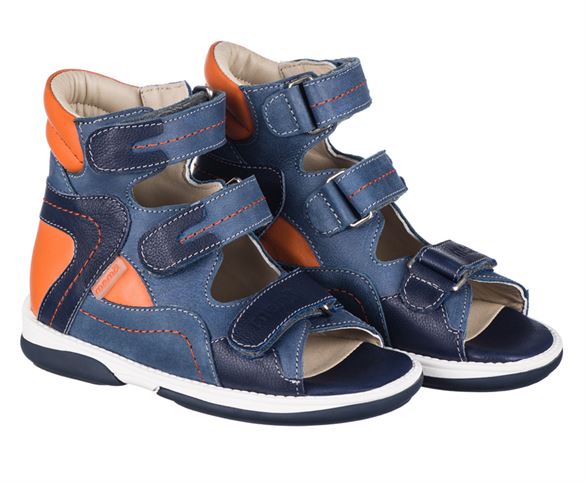 Michael, Sandal, Blå Orange   Sandaler Med Ekstra Støtte fra Memo