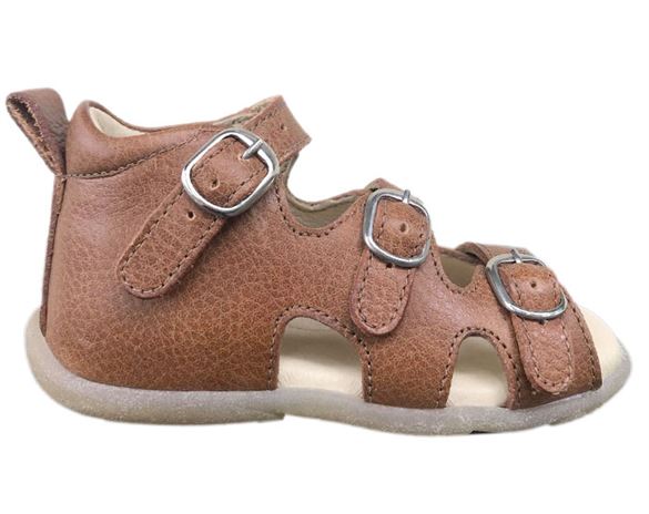 Cognac Indesandaler 'ala Babybotte' – Komfort til Børn