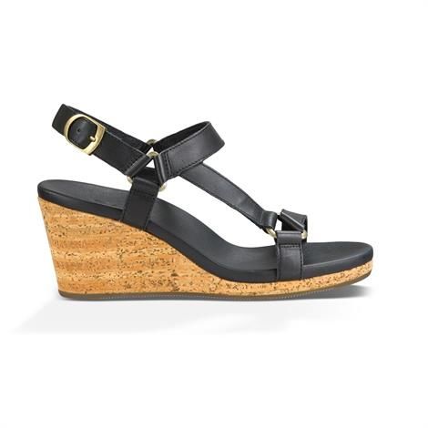 Teva Arrabelle Universal Lædersandaler til Dame – Sort Komfort!