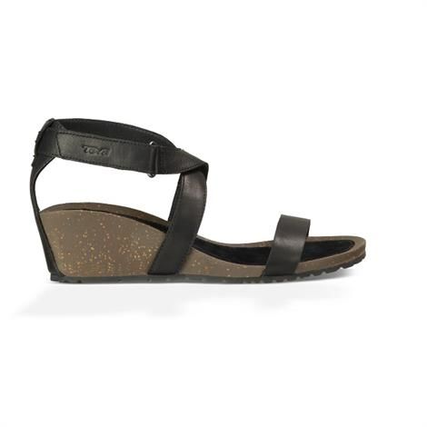 Teva Cabrillo Kilehælsandal til Dame – Black Tilbud!