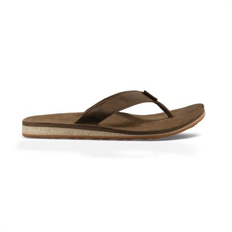 Teva Classic Flip Premium Læder Sandaler til Mænd – Udsalg!
