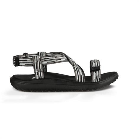 Letvægts børnesandaler fra Teva - Terra Float Livia Black White