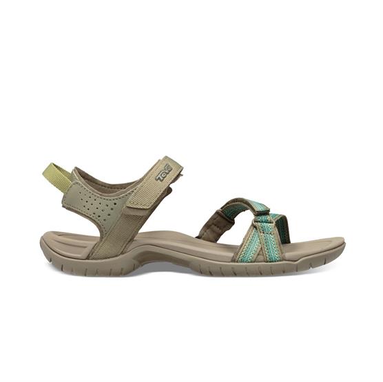 Teva Verra Damesandaler i Burnt Olive – Komfort og Stil