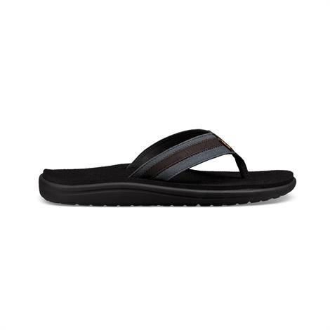 Teva Voya Canvas Klip-Klap Sandaler til Mænd – Mørk Skygge