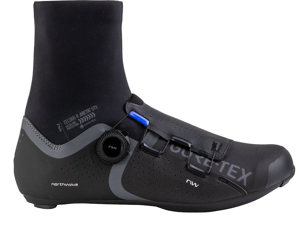 Celsius Arctic Gtx Cykelsko Road   Herre   Sort Grå   Str.   38 fra Northwave
